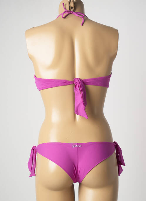 Costum de baie din două piese violet GENIUS femeie