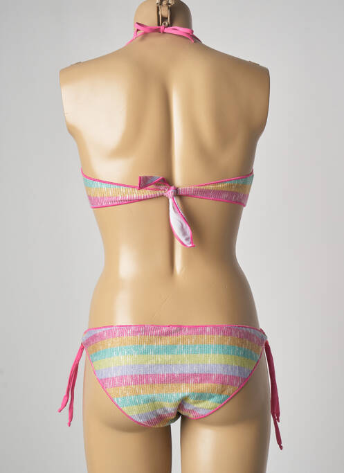 Costum de baie din două piese roz GENIUS femeie