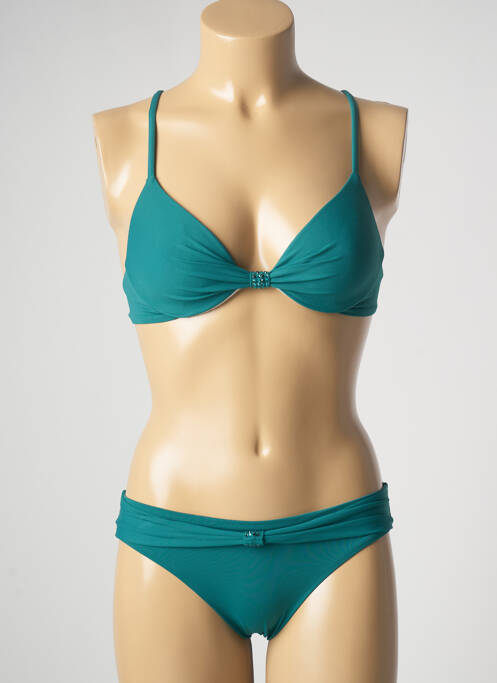 Costum de baie din două piese verde GENIUS femeie