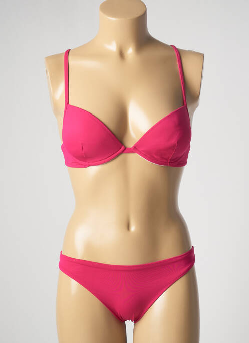 Costum de baie din două piese roz GENIUS femeie