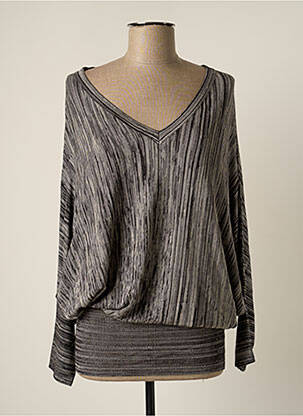 Rochie scurtă gri MINE DE RIEN femeie