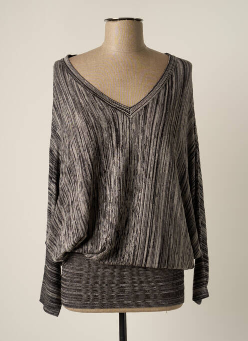 Rochie scurtă gri MINE DE RIEN femeie