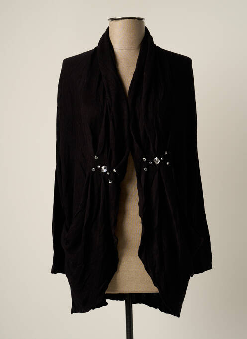 Vestă cu mâneci lungi elasticitate negru MINE DE RIEN femme