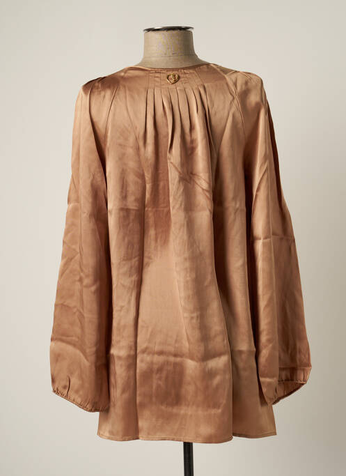 Tunică mâneci lungi maro MINE DE RIEN femeie