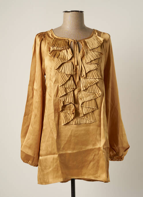 Tunică mâneci lungi maro MINE DE RIEN femeie