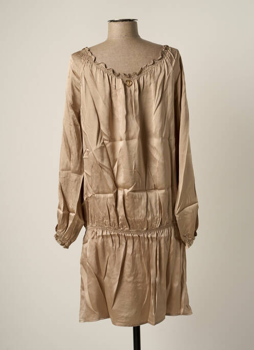 Tunică mâneci lungi bej MINE DE RIEN femeie