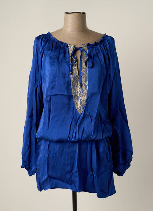 Tunică mâneci lungi albastru MINE DE RIEN femeie