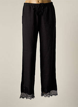 Pantalon drept buzunare negru BY SOPHIE femeie