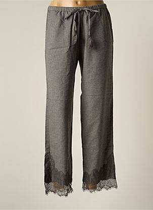 Pantalon drept buzunare gri BY SOPHIE femeie