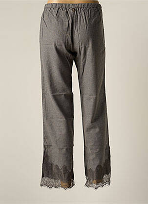 Pantalon drept buzunare gri BY SOPHIE femeie