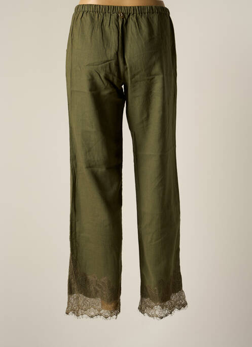 Pantalon drept verde BY SOPHIE femeie