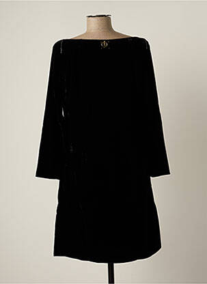 Rochie midi mâneci lungi mâneci lungi negru BY SOPHIE femeie