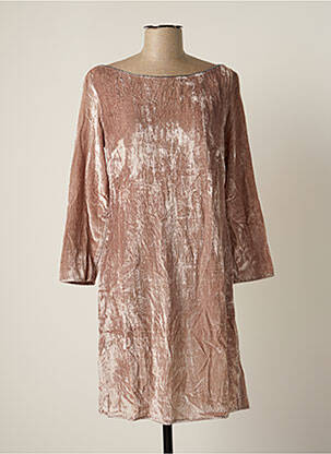 Rochie midi mâneci lungi mâneci lungi roz BY SOPHIE femeie