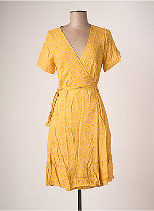 Rochie midi galben CALIE femeie