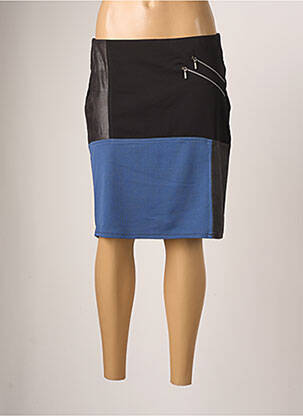 Fustă midi negru MOKA'S femeie