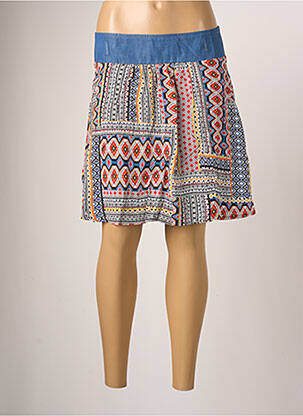 Fustă scurtă albastru BREAL femeie