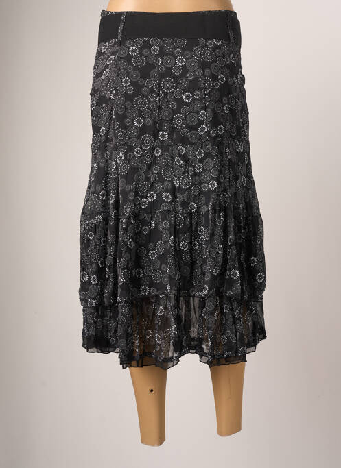 Fustă midi negru MOKA'S femeie