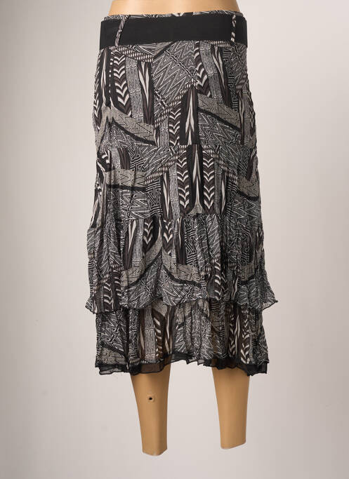 Fustă midi negru MOKA'S femeie