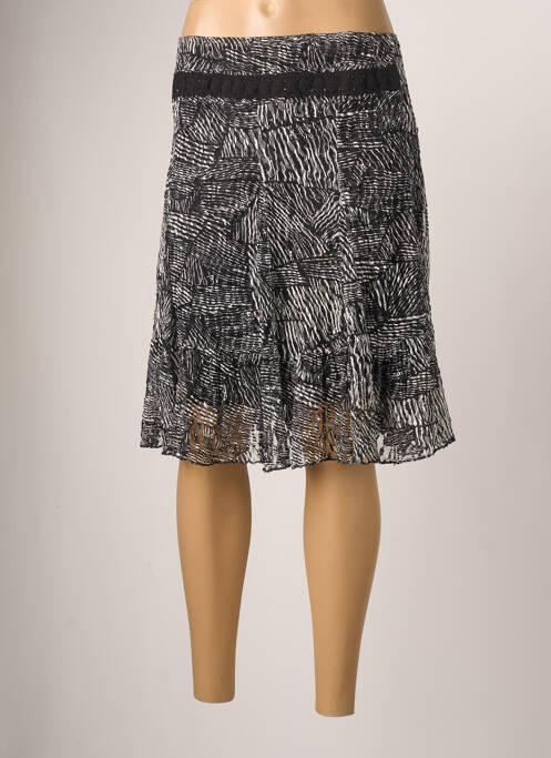 Fustă midi negru INFLUX femeie