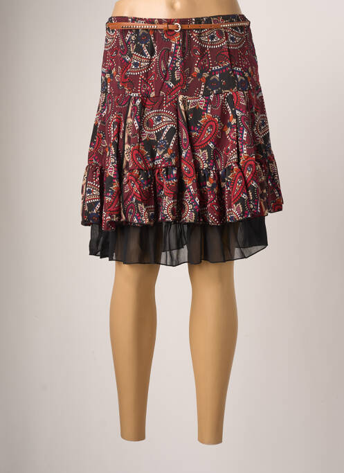 Fustă scurtă roșu MOKA'S femeie