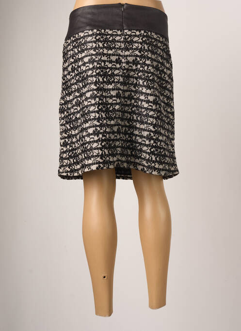 Fustă midi negru MOKA'S femeie