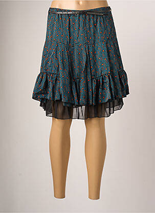 Fustă scurtă albastru MOKA'S femeie