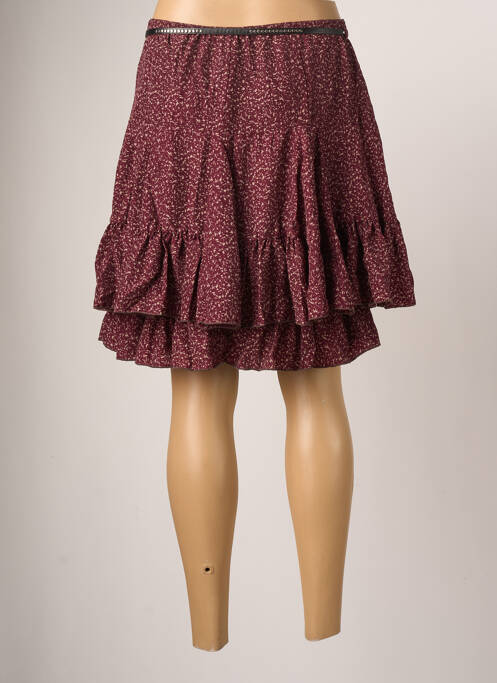 Fustă scurtă roșu MOKA'S femeie