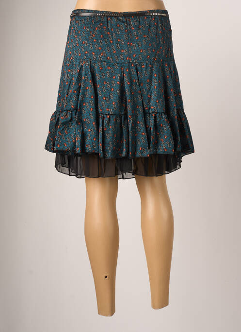 Fustă scurtă albastru MOKA'S femeie