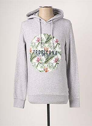 Hanorac cu glugă gri JACK & JONES bărbat