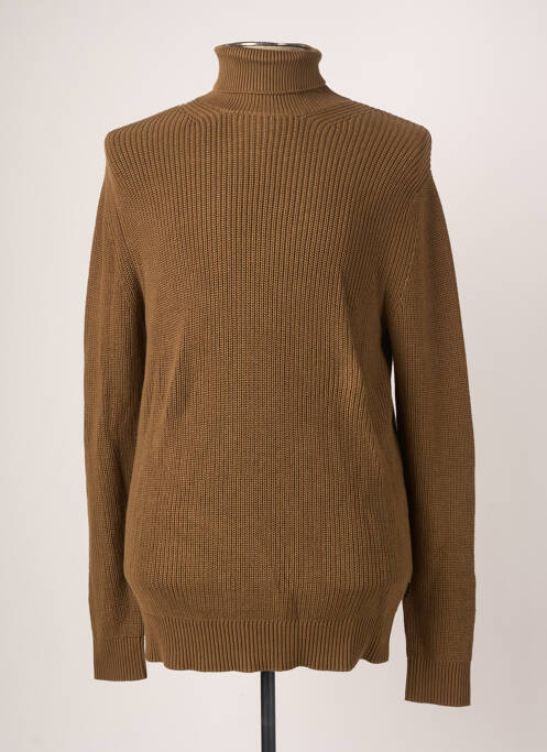 Pulover cu guler înalt verde JACK & JONES bărbat