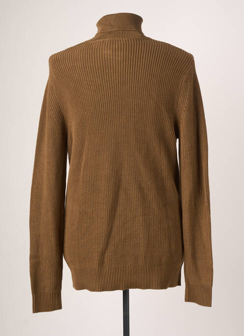 Pulover cu guler înalt verde JACK & JONES bărbat