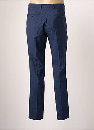 Pantalon slim țesătură poplin talie înaltă albastru JACK & JONES bărbat