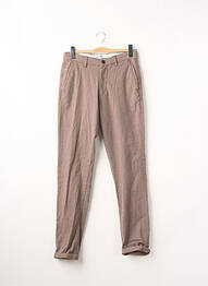 Pantalon slim elasticitate mărime normală maro JACK & JONES bărbat