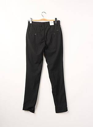 Pantalon slim elasticitate mărime normală negru JACK & JONES bărbat