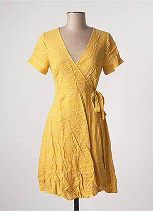 Rochie midi galben CALIE femeie