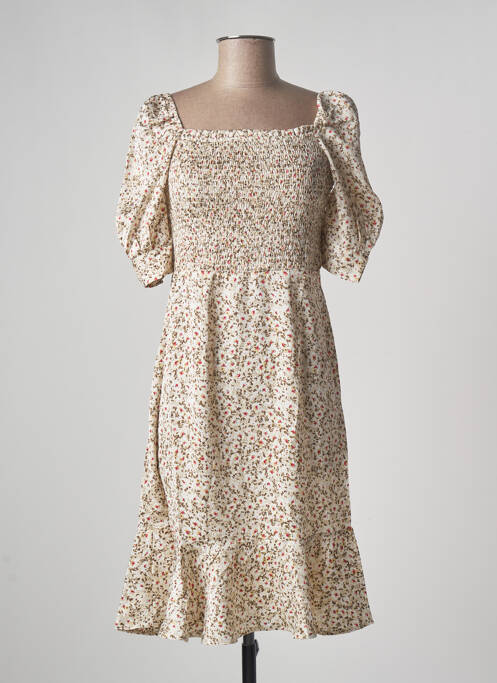 Rochie midi bej CALIE femeie