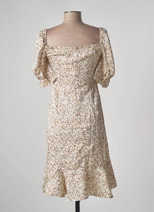 Rochie midi bej CALIE femeie