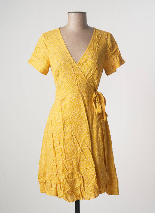 Rochie midi galben CALIE femeie