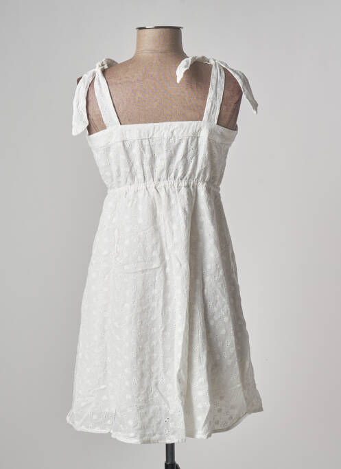 Rochie scurtă alb CALIE femeie