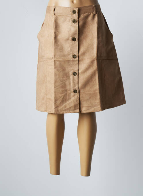 Fustă midi maro DAMART femeie