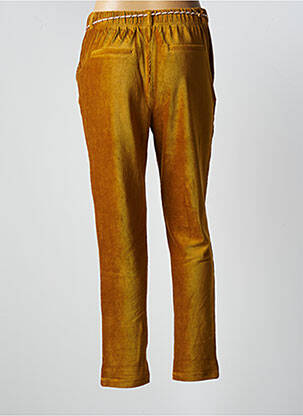 Pantalon chino mărime normală mărime normală galben BONOBO femeie