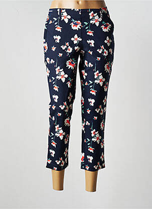 Pantalon 7/8 țesătură poplin albastru DAMART femeie