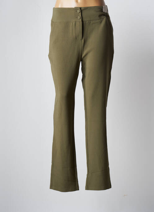 Pantalon drept verde DAMART femeie