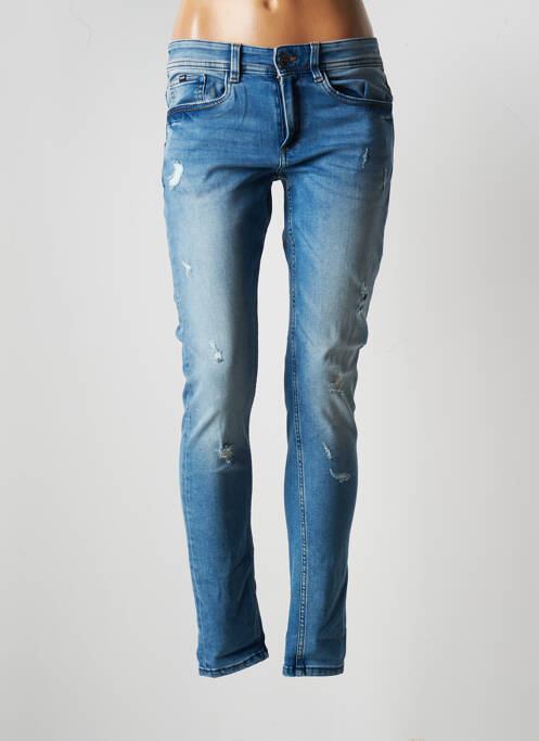 Blugi cu croială slim albastru BONOBO femeie