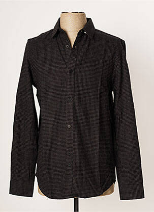 Cămașă cu mâneci lungi gri LIBERTO bărbat