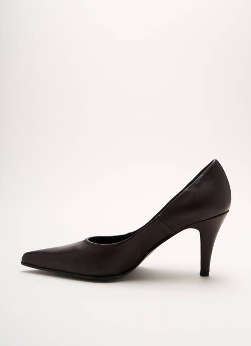 Pantofi cu toc maro YVES DE BEAUMOND femeie