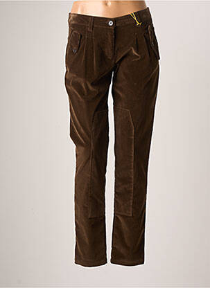 Pantalon slim maro ETRO  femeie