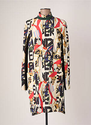 Rochie scurtă bej BURBERRY femeie