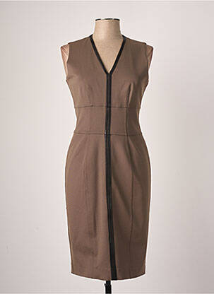 Rochie midi verde BURBERRY femeie