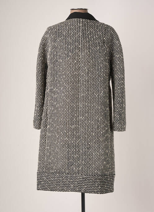 Palton lung negru CARVEN femeie